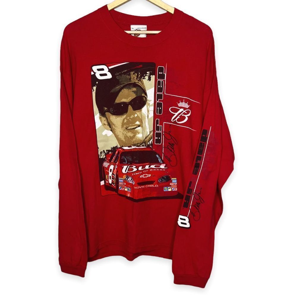 Dale Earnhardt Jr Nascar LongSleeve T-shirt Sizs XL